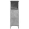 vidaXL Bathroom Cabinet Concrete grey Engineered wood Medium