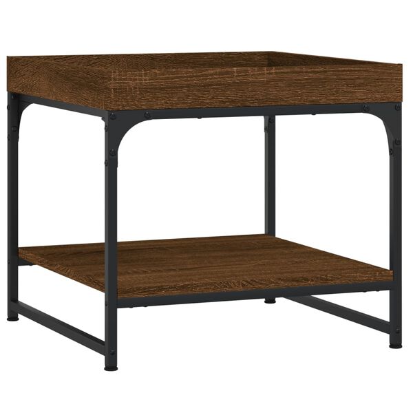 vidaXL Coffee Table Brown Oak Engineered wood Medium Coffee Table