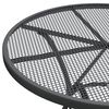 vidaXL Garden Dining Set Anthracite Expanded metal mesh with e-coating