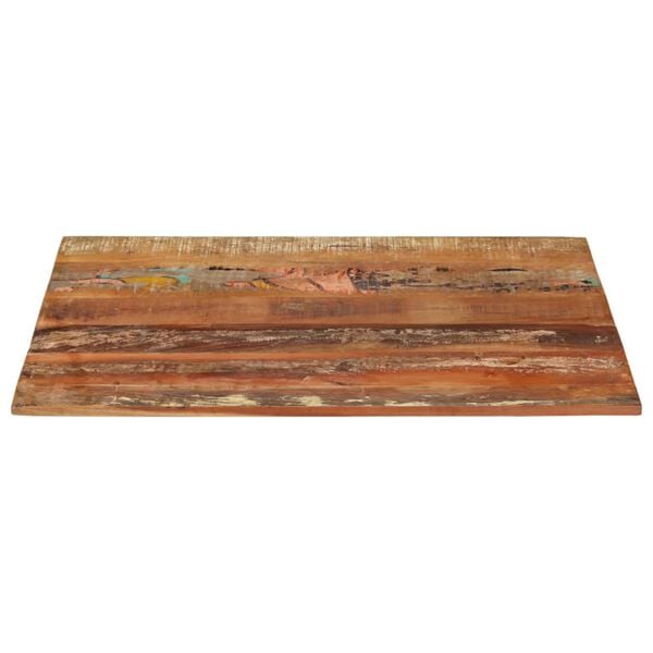 vidaXL Table Top Multicolor Solid reclaimed wood 27.6x35.4 in Table Top