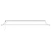 vidaXL Awning Light gray 177.17" x 118.11" Polyester and metal
