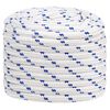 vidaXL Boat Rope White 0.79 " 328.1 ' Polypropylene