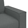 vidaXL 2-Seater Sofa Dark Grey 70.9"x30.7"x33.1" Fabric