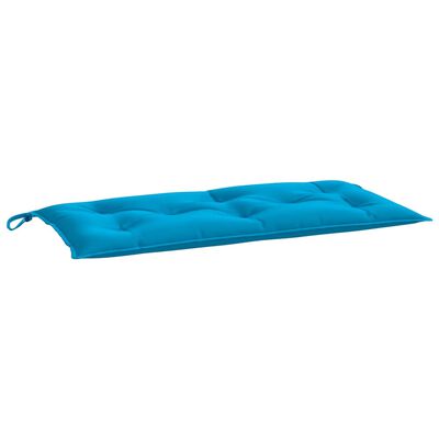 vidaXL Garden Bench Cushions 2pcs Light Blue 39.4"x19.7"x2.8" Oxford Fabric