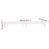 vidaXL Monitor Stand 39.4x10.6x3.9" Solid Wood Pine