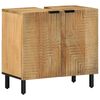 vidaXL Bathroom Furniture Set Mango desert brown