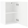 vidaXL TV Wall Cabinet White Engineered wood Medium Modern