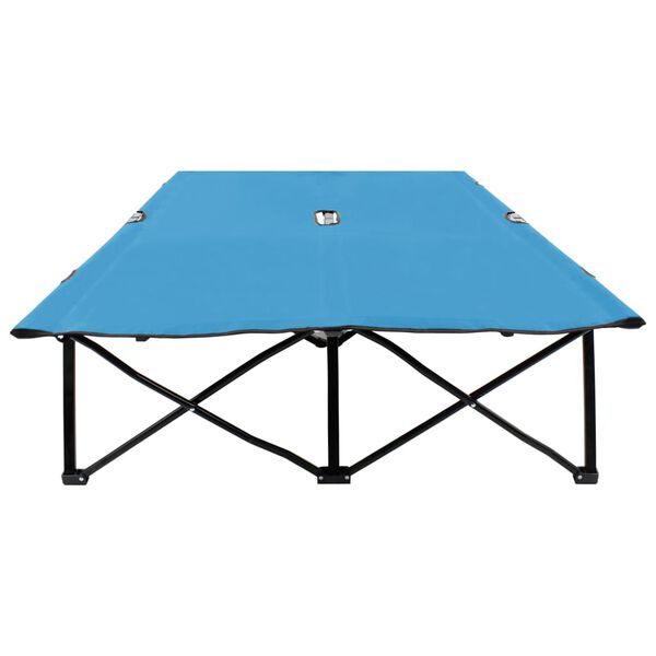 vidaXL Sun Lounger Blue