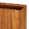 vidaXL Raised Bed Natural wood color Solid acacia wood Large Planters