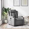 vidaXL Massage Recliner Chair Dark grey