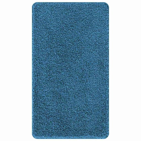 vidaXL Anti-slip Bath Mat Blue 27.6" x 47.2" PP