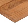 vidaXL Table Top Natural Solid Acacia Wood 55.1x7.9x1.0 in Durable