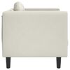 vidaXL Sofa Chair with Cushion Cream Velvet