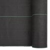 vidaXL Weed Membrane Black Polypropylene 19.7 in x 492.1 ft