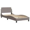 vidaXL Bed Frame Taupe