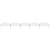 vidaXL Arched Garden Fence Set 30.4"x10.2" Green