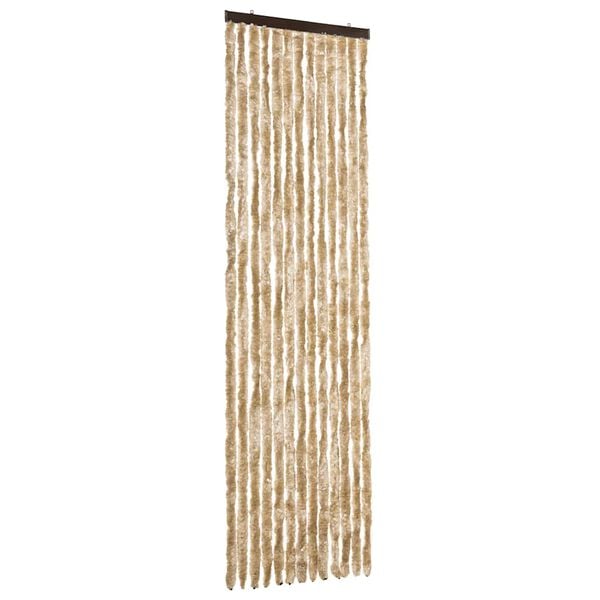 vidaXL Insect Curtain Beige 22.0x78.7" Chenille