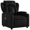 vidaXL Massage Recliner Chair Black