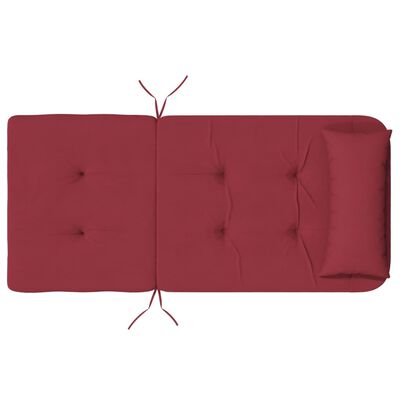vidaXL Adirondack Chair Cushions 2 pcs Wine Red Oxford Fabric