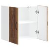 vidaXL Kitchen Wall Cabinet Old wood Engineered wood 23.6 x 12.2 x 23.6 in