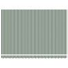 vidaXL Awning Green and white 177.17" x 118.11" Polyester and metal