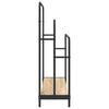 vidaXL Cloth Rack Sonoma oak 90 x 30 x 100.5 cm Engineered wood
