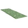vidaXL Sun Lounger Cushion Leaf Pattern