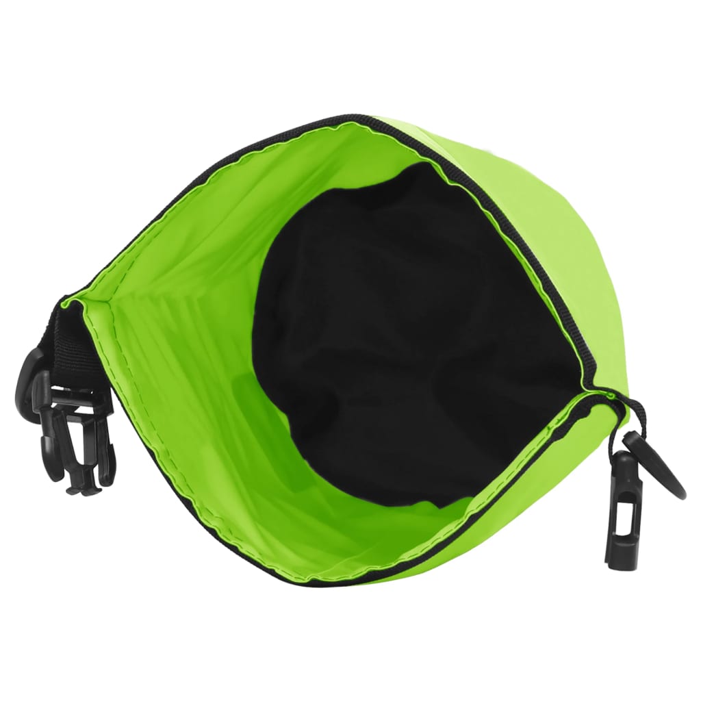 vidaXL Dry Bag Green 1.3 gal PVC