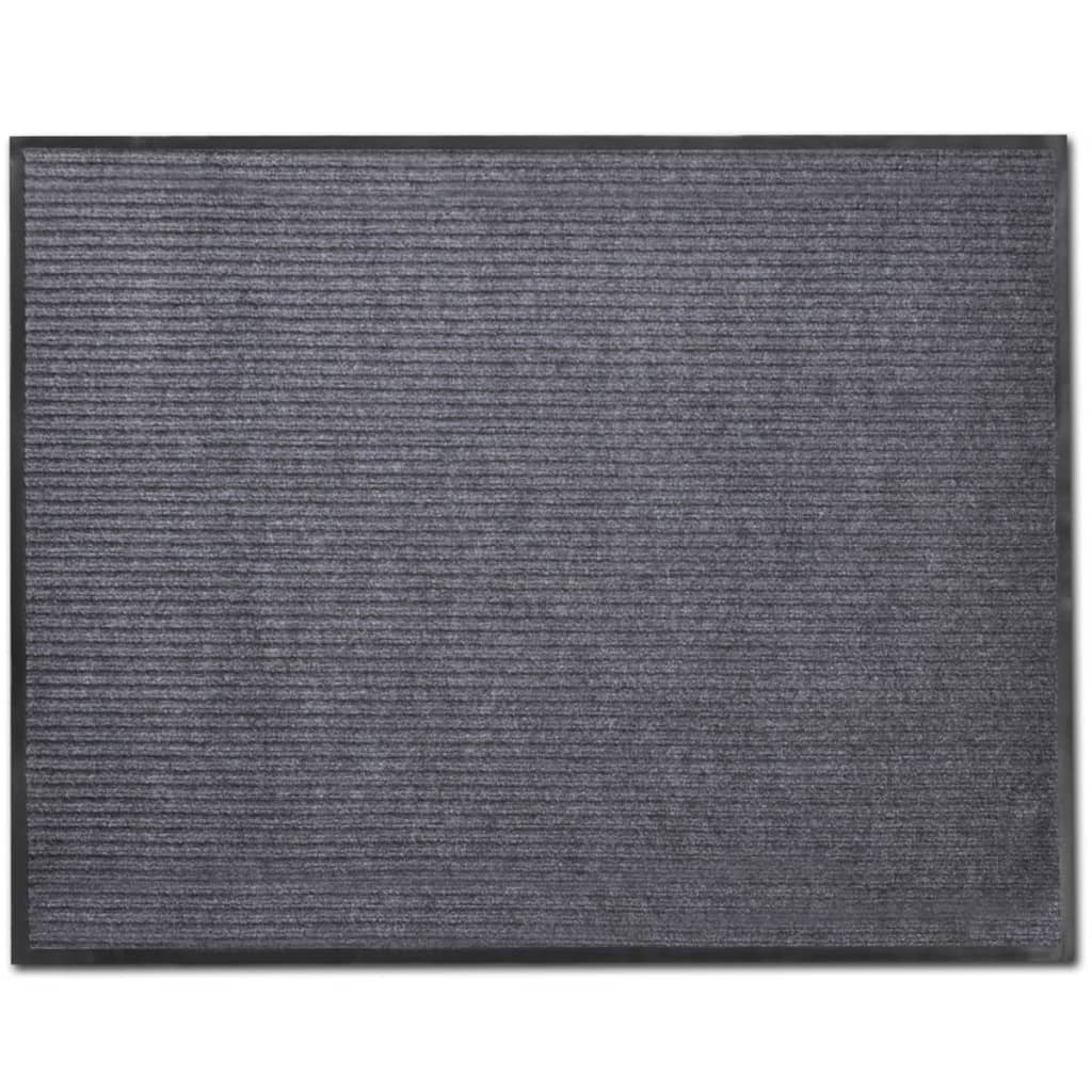 Gray PVC Door Mat 2' 9" x 4' 9"
