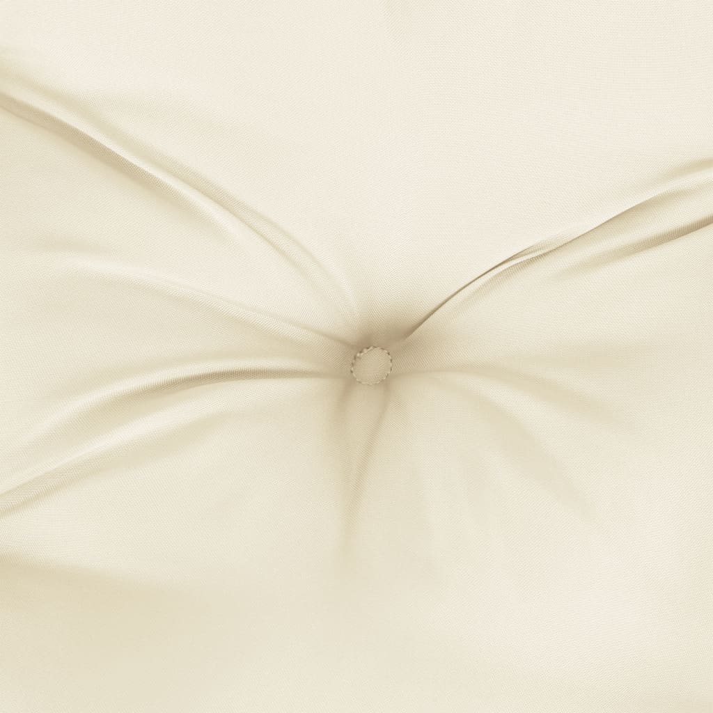 vidaXL Cushion for Swing Chair Cream White 78.7" Fabric