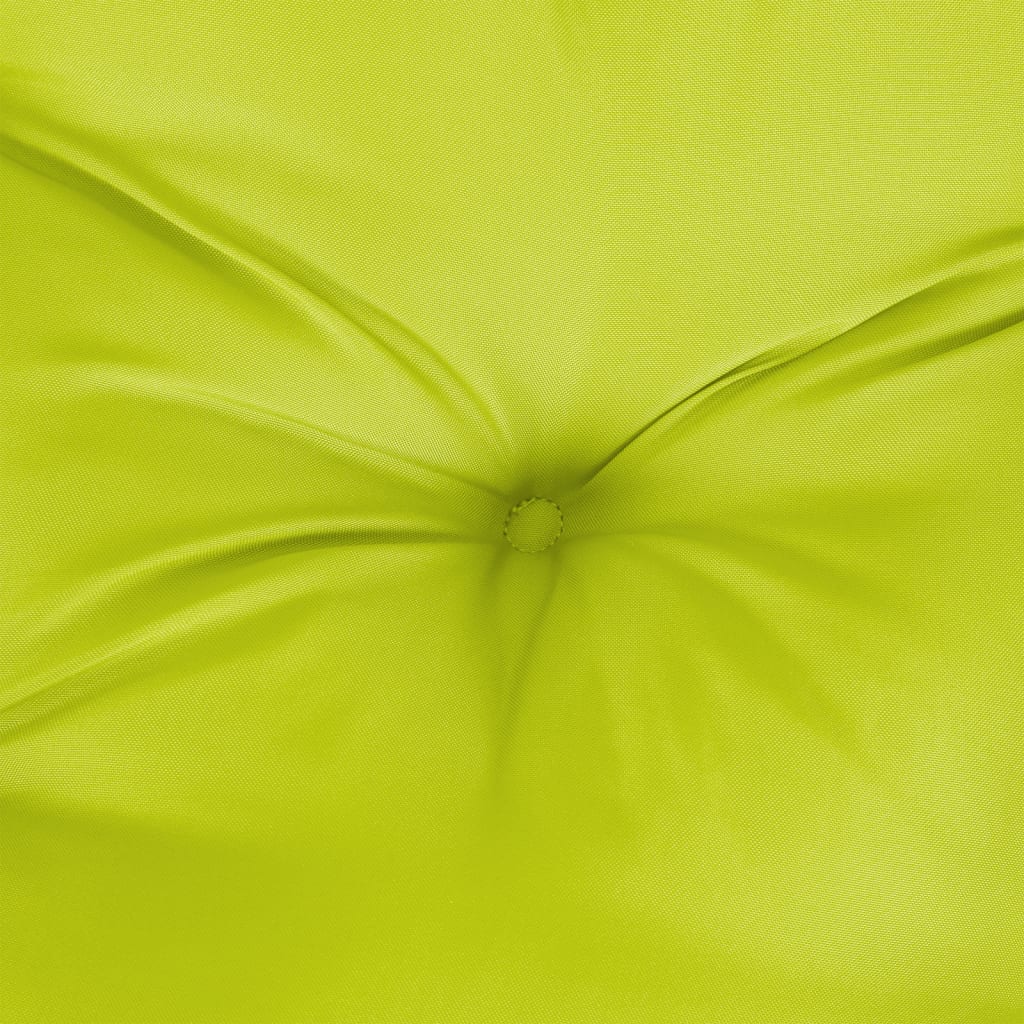 vidaXL Garden Bench Cushion Bright Green 59.1"x19.7"x2.8" Fabric
