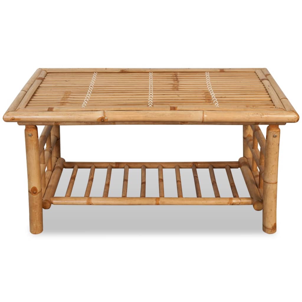 vidaXL Coffee Table Bamboo 35.4"x19.7"x17.7"