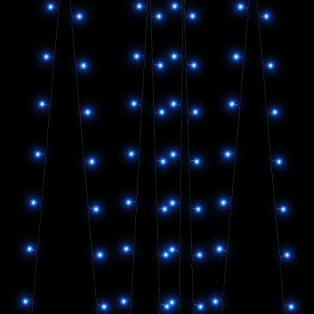 vidaXL Solar Fairy Lights 2 pcs 2x200 LED Blue Indoor Outdoor