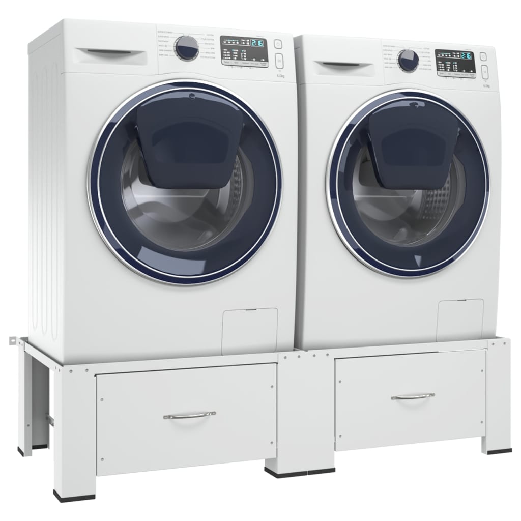 vidaXL Washing Machine Pedestal White 