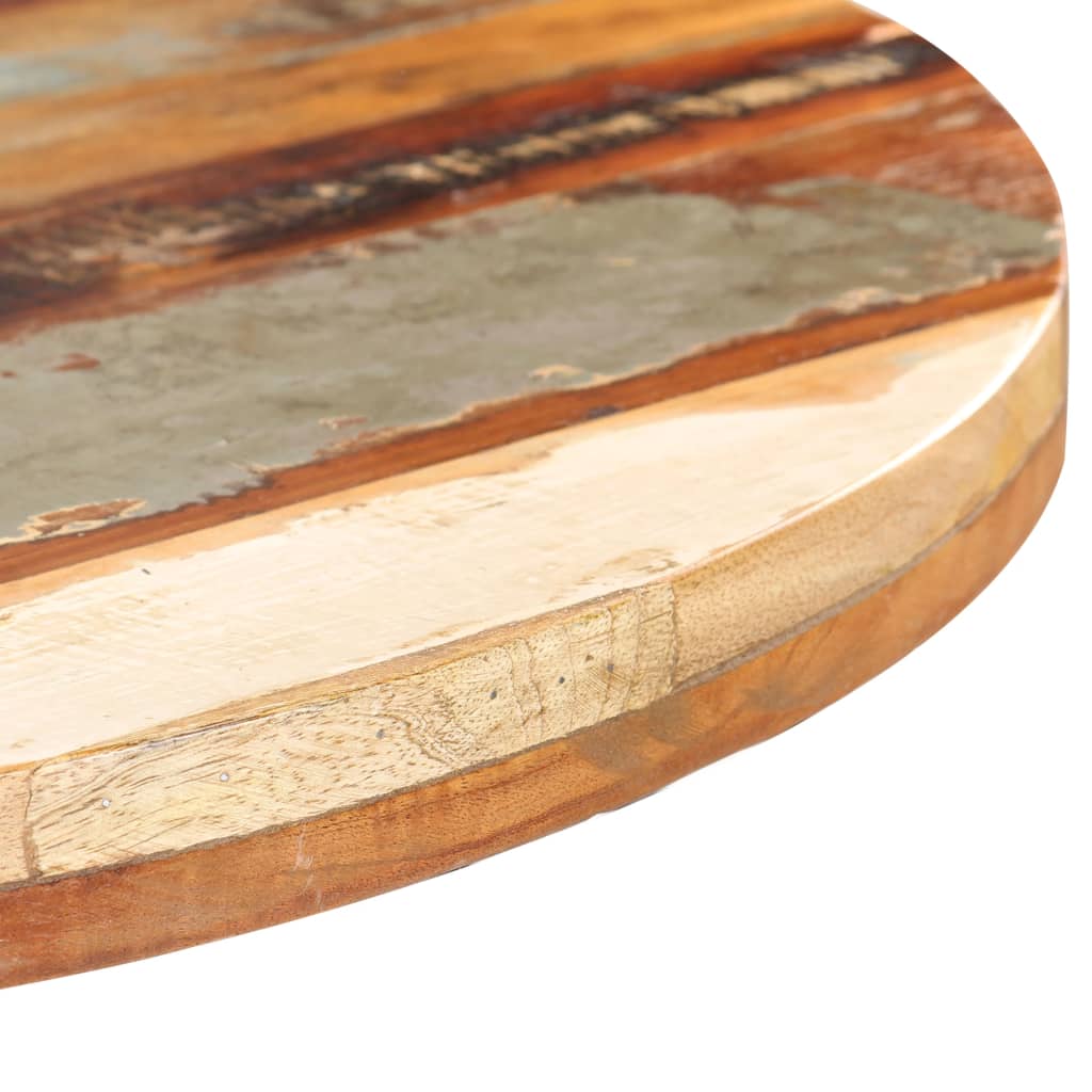 vidaXL Bistro Table Round Ø31.5"x29.5" Solid Reclaimed Wood