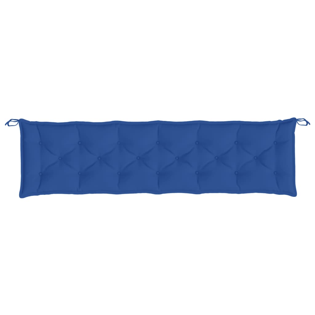 vidaXL Garden Bench Cushion Royal Blue 78.7"x19.7"x2.8" Oxford Fabric