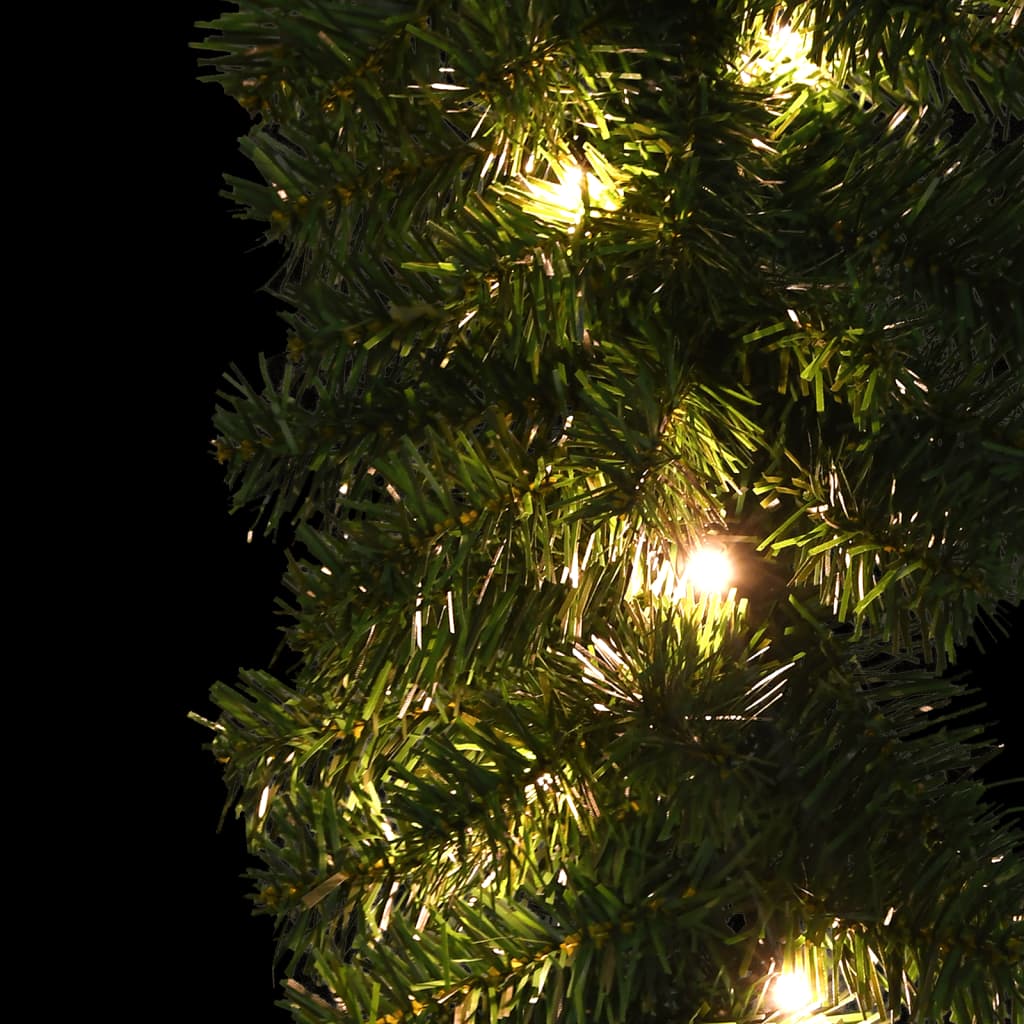 vidaXL Christmas Garland with LED Lights 65.6'