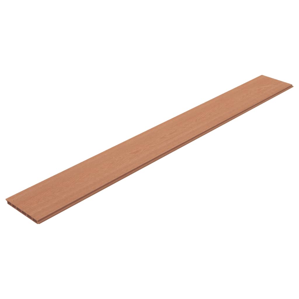 vidaXL Replacement Fence Boards 9 pcs WPC 66.9" Brown