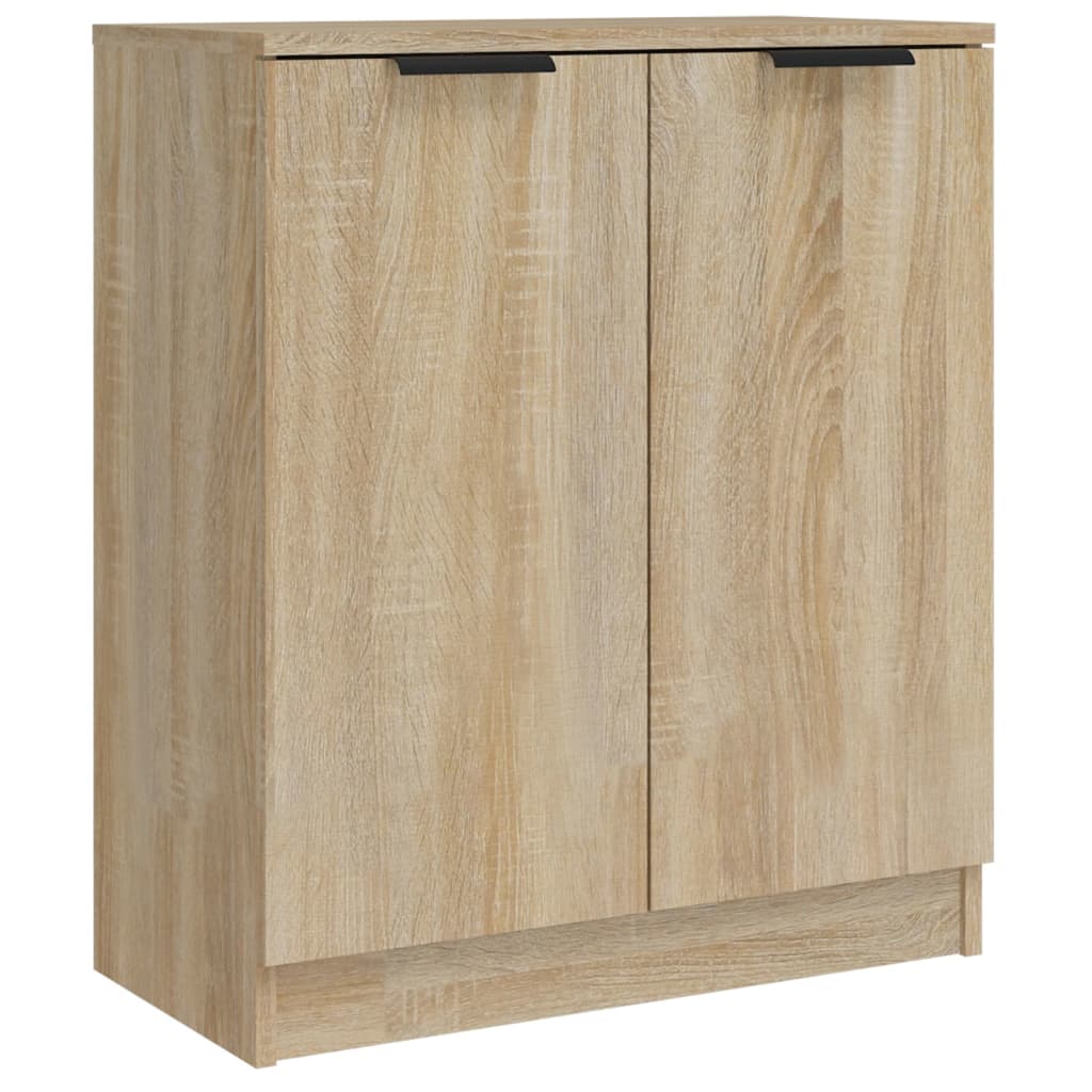 vidaXL Sideboard Sonoma Oak 23.6"x11.8"x27.6" Engineered Wood