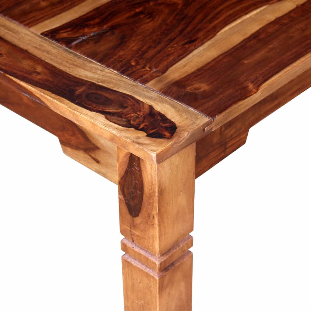 vidaXL Dining Table Solid Sheesham Wood 47.2"x23.6"x30"