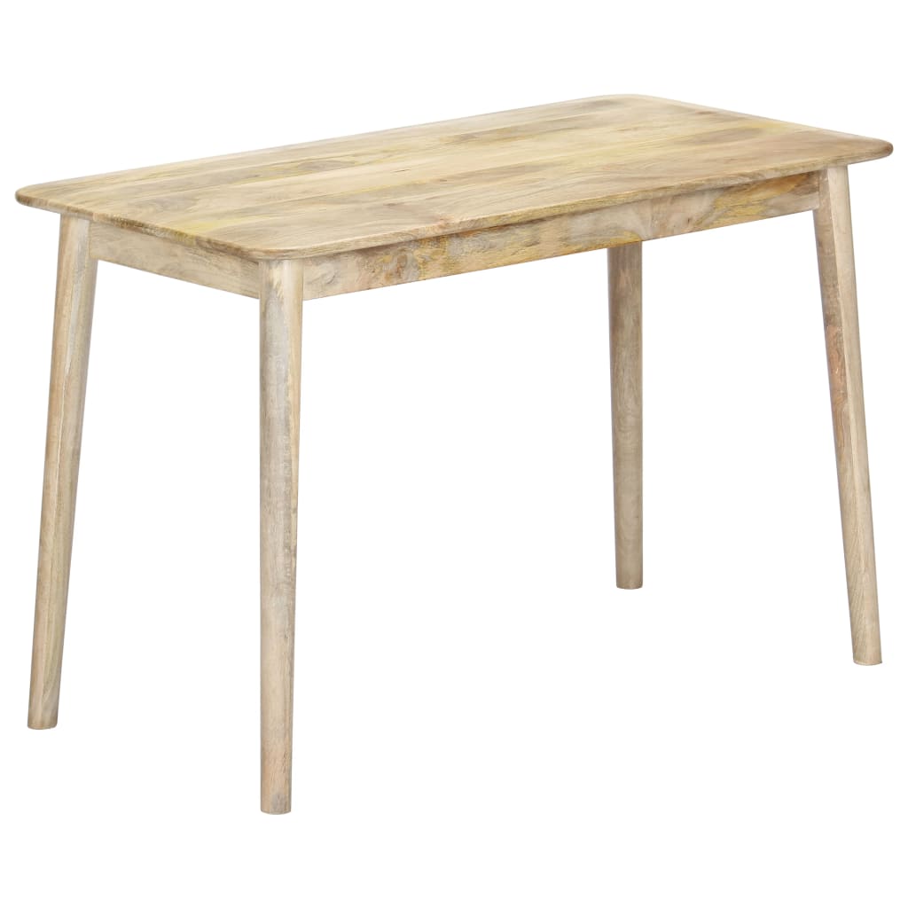vidaXL Dining Table 45.3"x23.6"x29.9" Solid Mango Wood