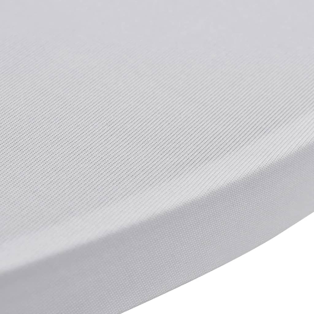 vidaXL Stretch Standing Table Covers 4 pcs 28" White