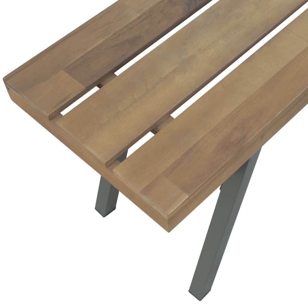 vidaXL Patio Bench 47.2" Solid Acacia Wood