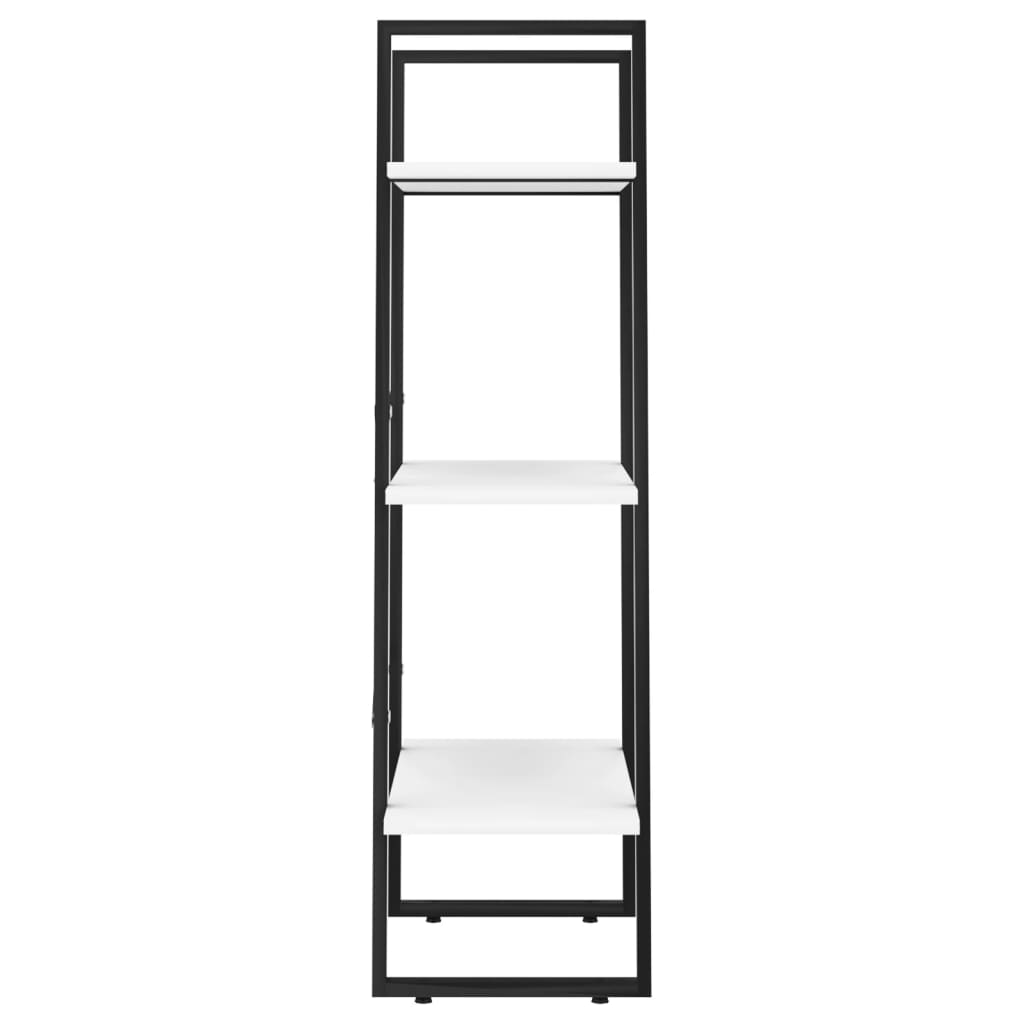 vidaXL Storage Shelf White 23.6"x11.8"x41.3" Engineered Wood