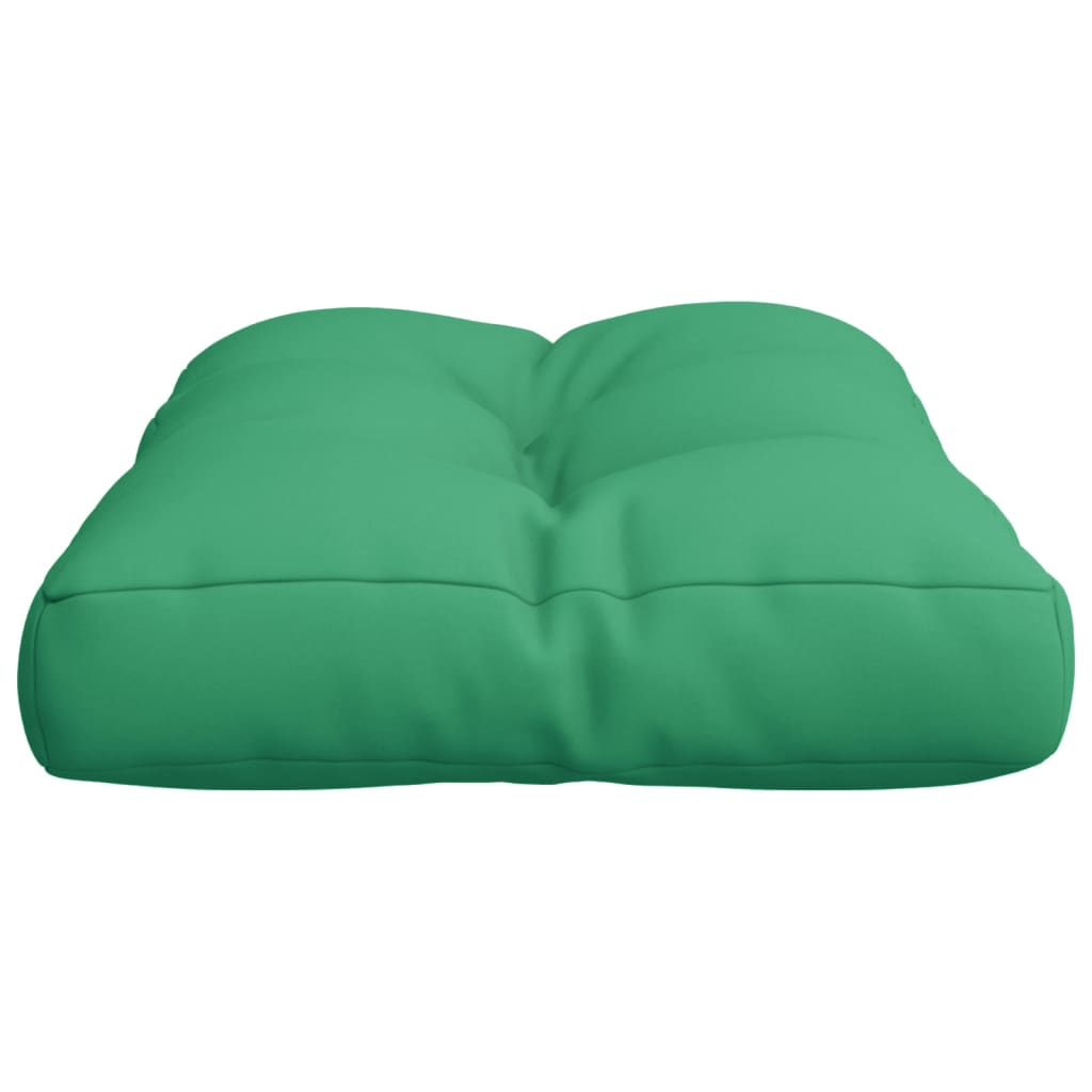 vidaXL Pallet Cushion Green 23.6"x15.7"x4.7" Fabric