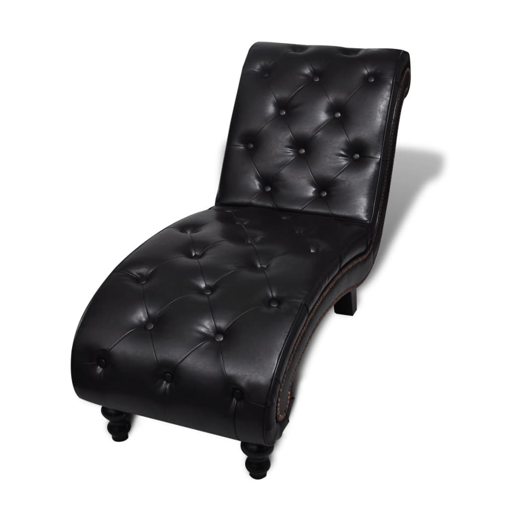 vidaXL Housse de chaise de jardin noir 70x70x85/125 cm oxford 420D