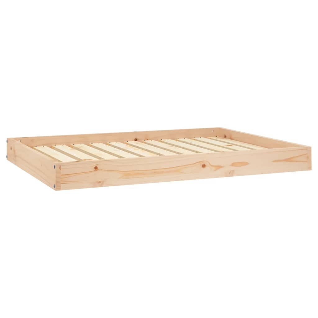 vidaXL Dog Bed 40"x29.1"x3.5" Solid Wood Pine