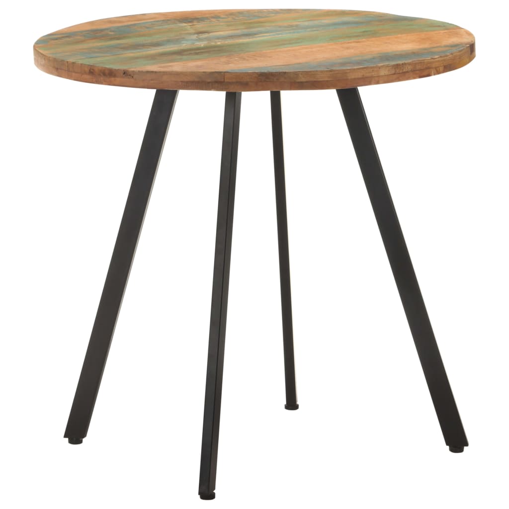 vidaXL Dining Table 31.5" Solid Reclaimed Wood