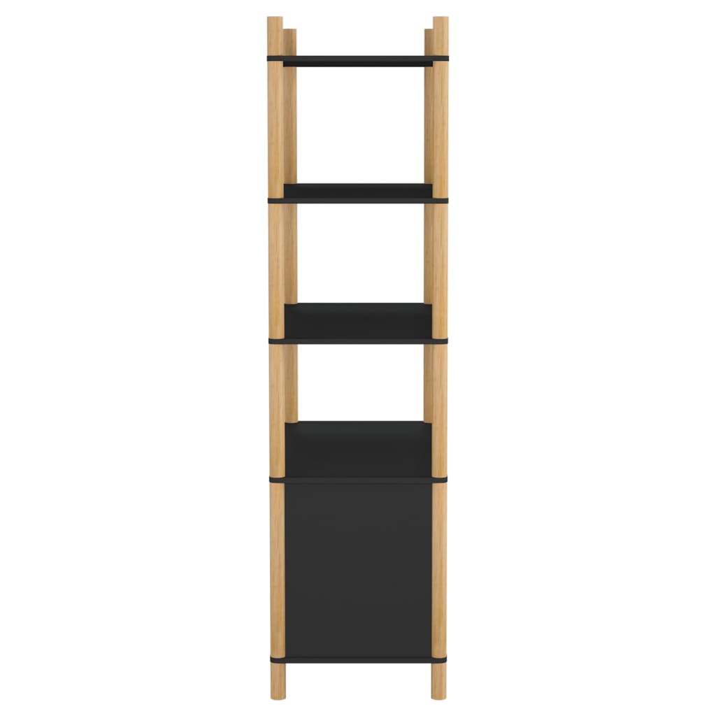 vidaXL Highboard Black 31.5"x15.7"x60.2" Engineered Wood