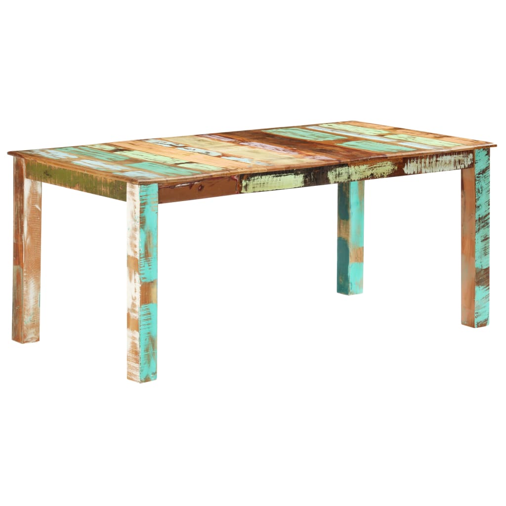 vidaXL Dining Table Solid Reclaimed Wood 70.9"x35.4"x29.9"